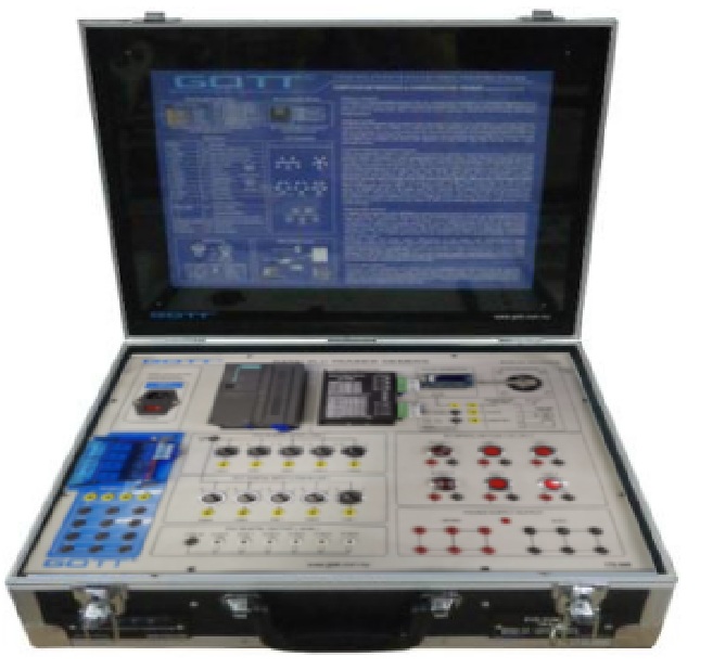 4. PLC TRAINER SIEMENS S7 300 WITH STEPPER MOTOR CONTROLLER